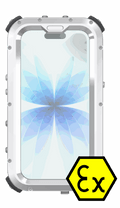 Atexxo explosion-proof iPhone 17, front view